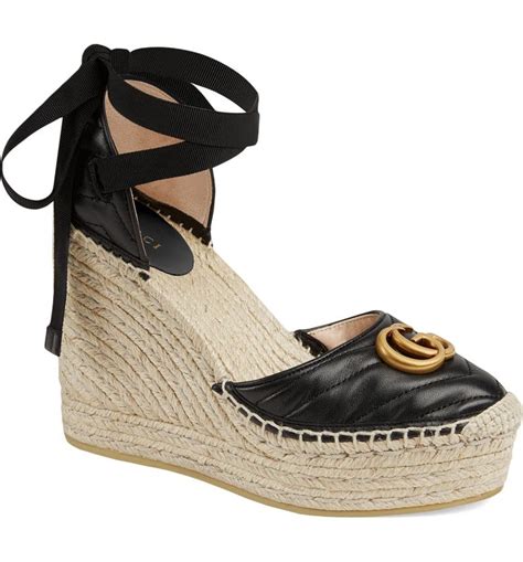 gucci wedges nordstrom